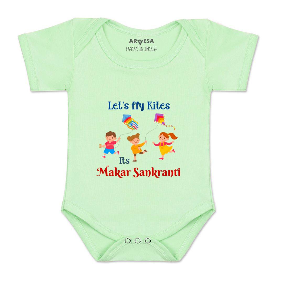Arvesa Design-602 Makarsankranti My First Baby Boy and Baby Girl Dress .