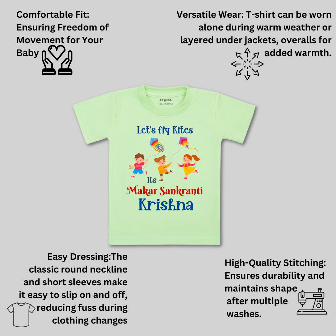 Arvesa Let'S Fly Kites Baby Boy & Girl Dress