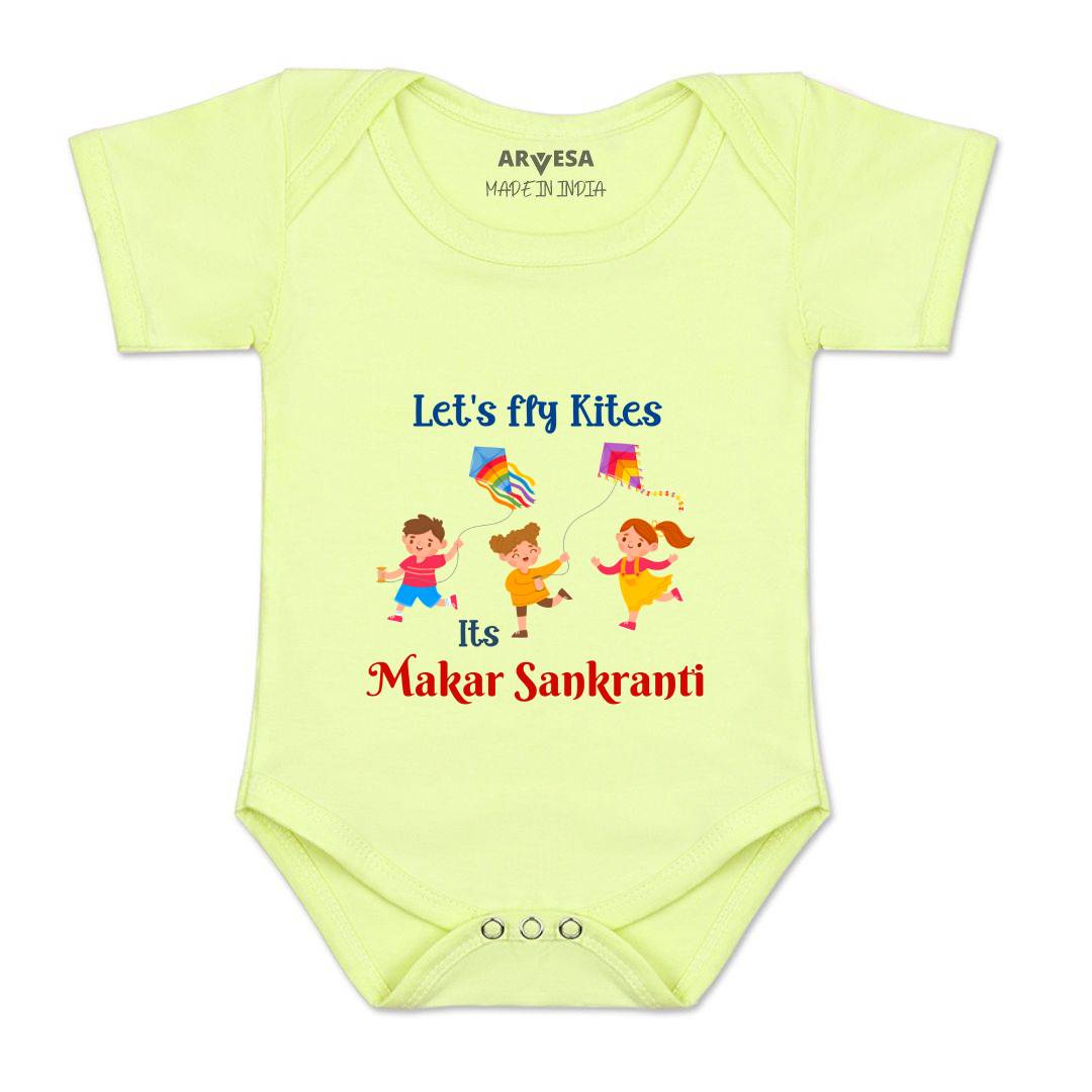 Arvesa Design-602 Makarsankranti My First Baby Boy and Baby Girl Dress .