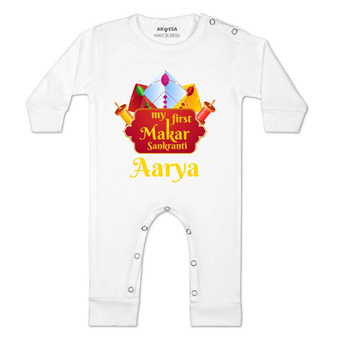 Arvesa My First Makar sankranti Baby Boy & Girl Dress