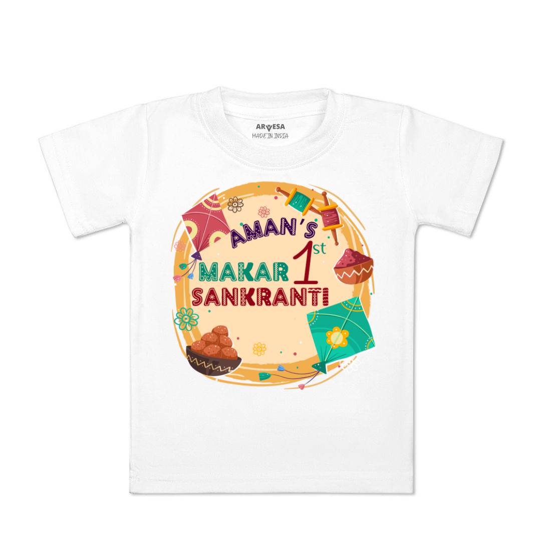 Arvesa My First Makar sankranti Baby Boy & Girl Dress