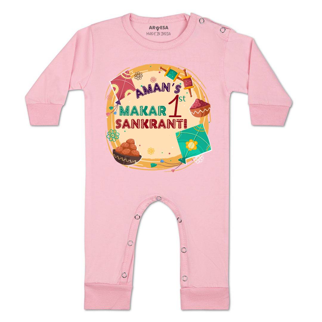 Arvesa My First Makar sankranti Baby Boy & Girl Dress