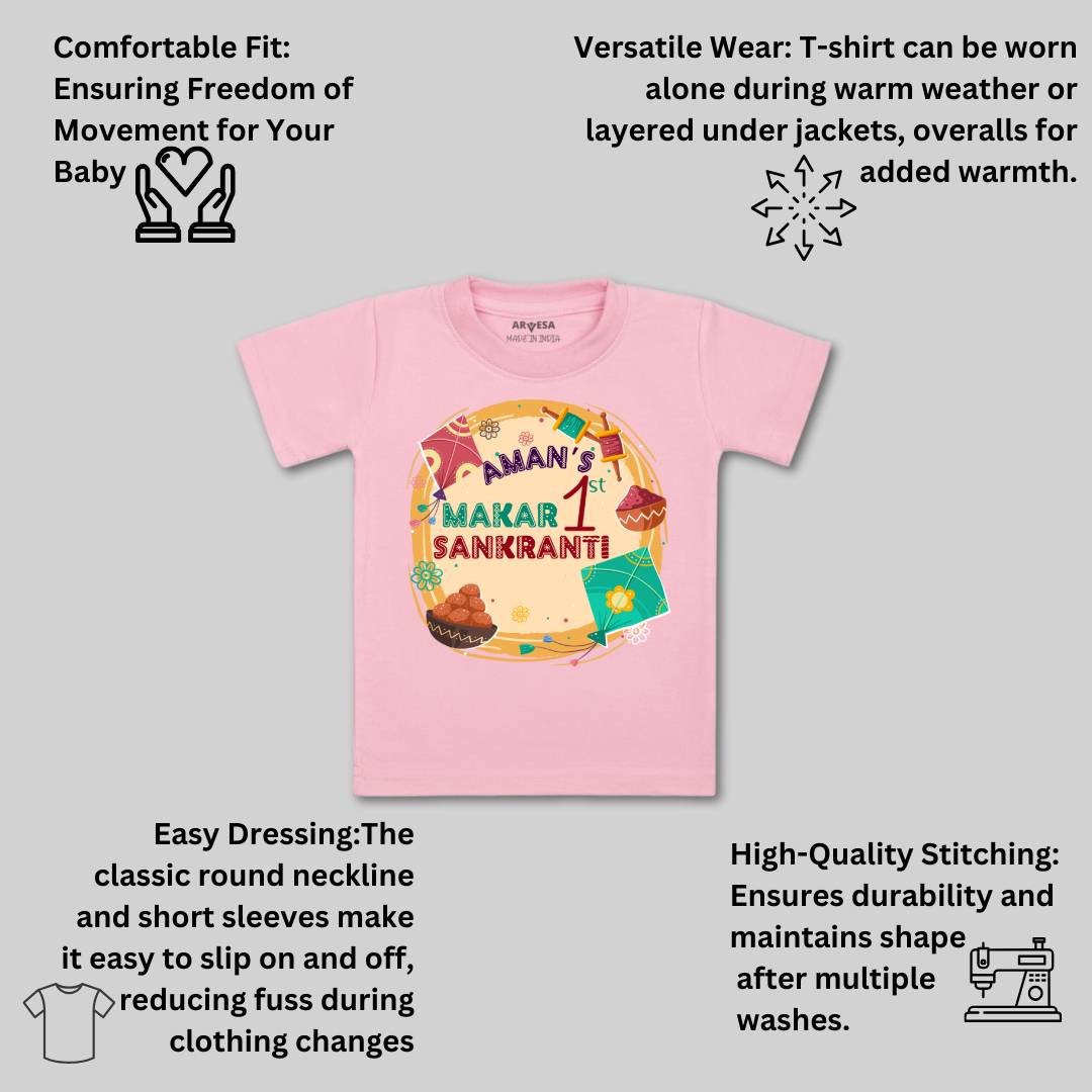 Arvesa My First Makar sankranti Baby Boy & Girl Dress