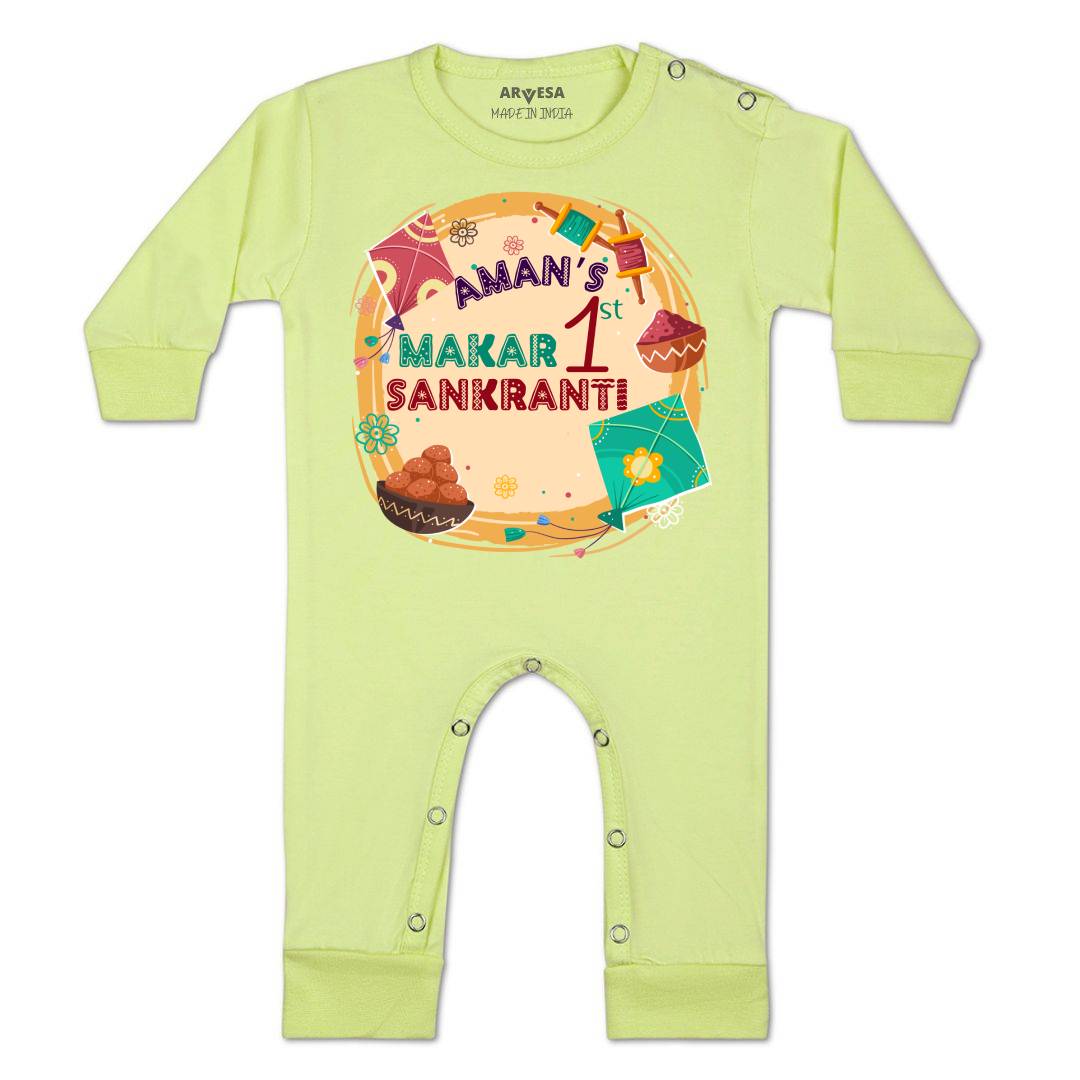 Arvesa My First Makar sankranti Baby Boy & Girl Dress