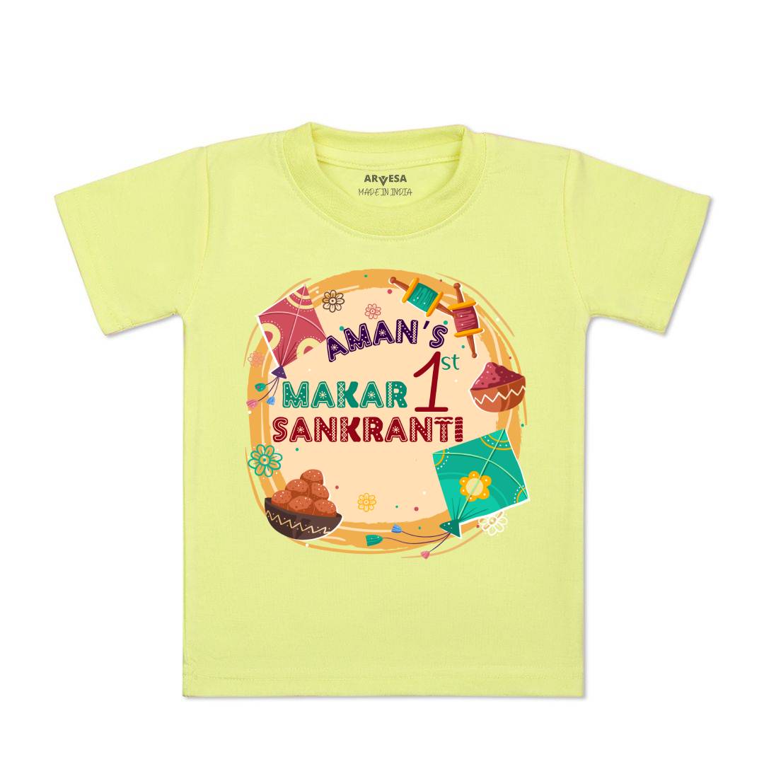 Arvesa My First Makar sankranti Baby Boy & Girl Dress