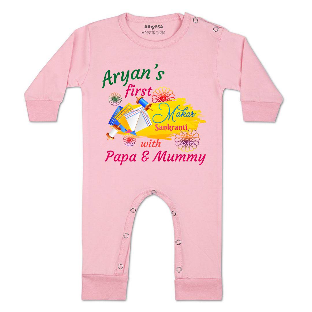 Arvesa My First Makar sankranti Baby Boy & Girl Dress
