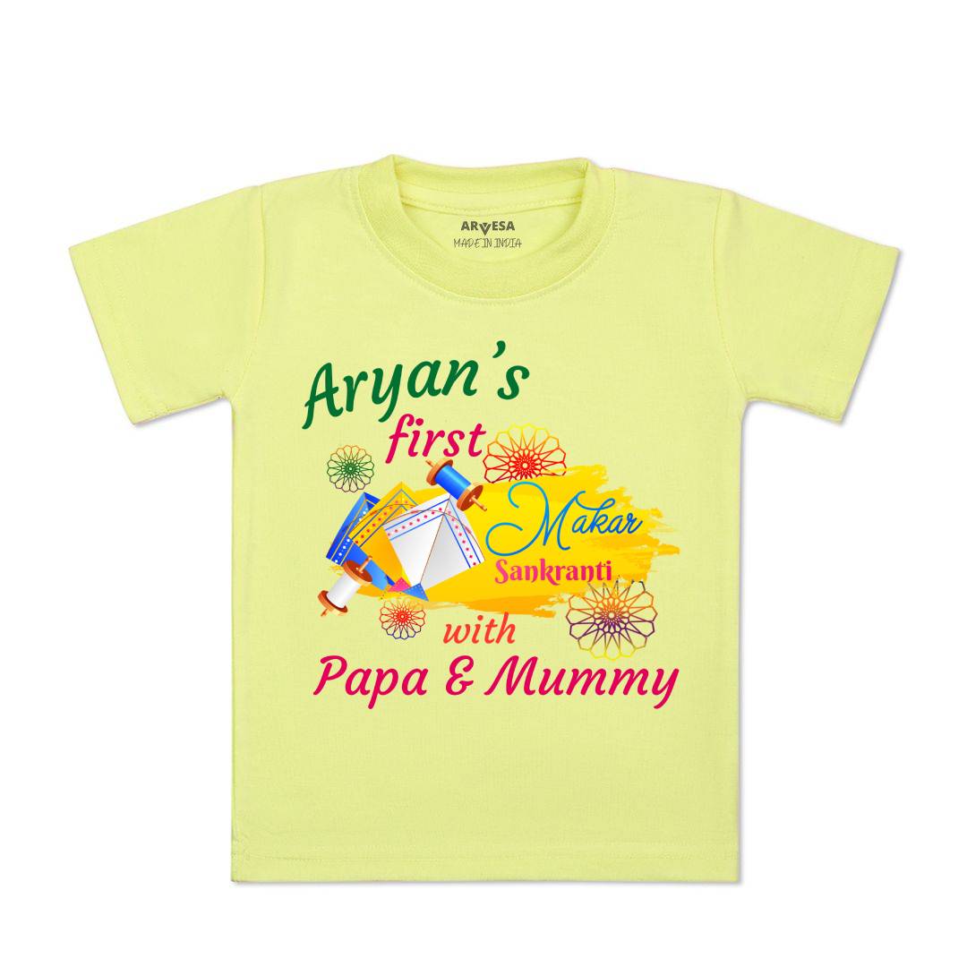 Arvesa My First Makar sankranti Baby Boy & Girl Dress