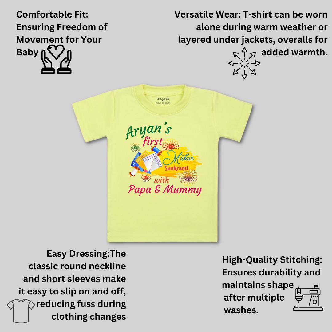 Arvesa My First Makar sankranti Baby Boy & Girl Dress