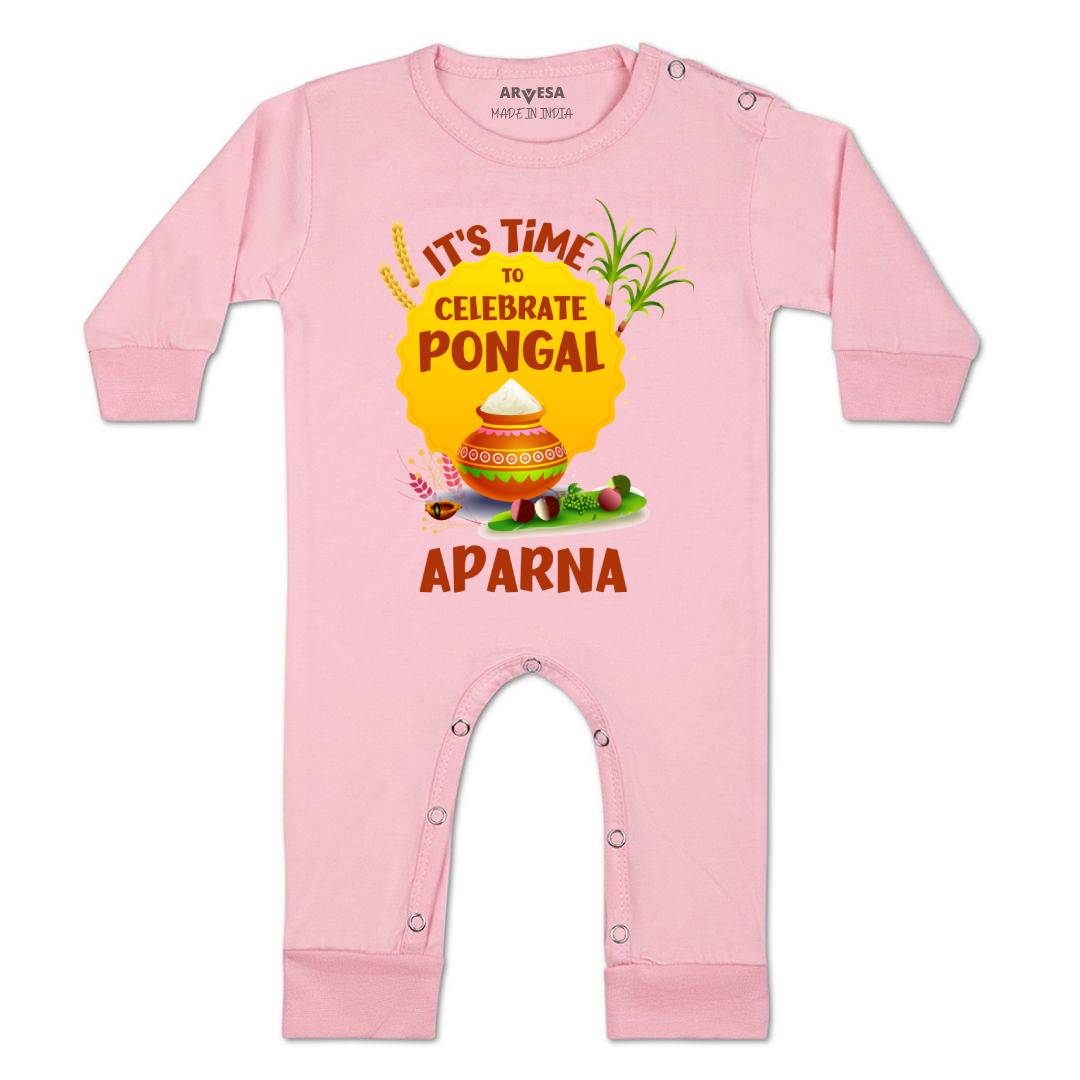 Arvesa Time To Celebrate Pongal Baby Boy & Girl Dress