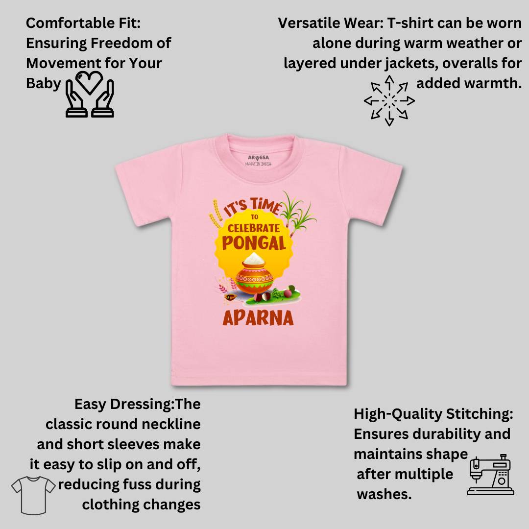 Arvesa Time To Celebrate Pongal Baby Boy & Girl Dress