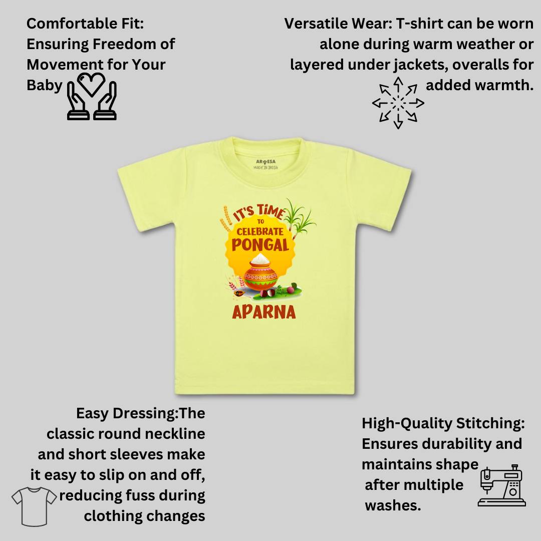 Arvesa Time To Celebrate Pongal Baby Boy & Girl Dress