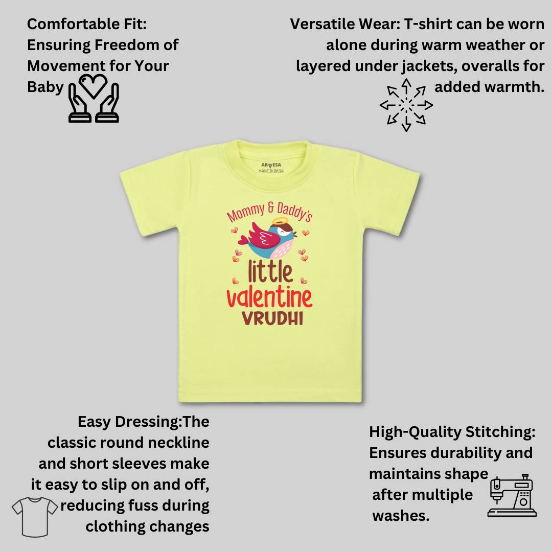 Arvesa Mommy And Daddy Little Valentine Baby Boy & Girl Dress