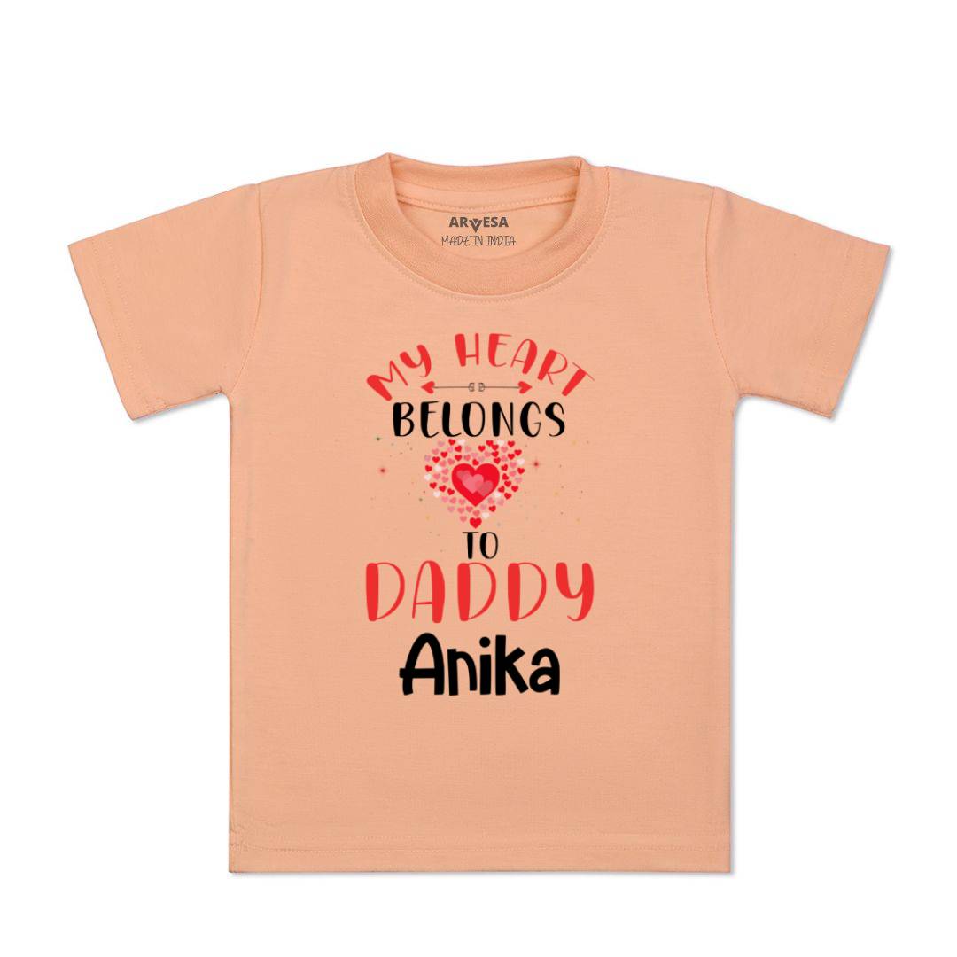 Arvesa My Heart Belongs To Daddy Baby Boy & Girl Dress