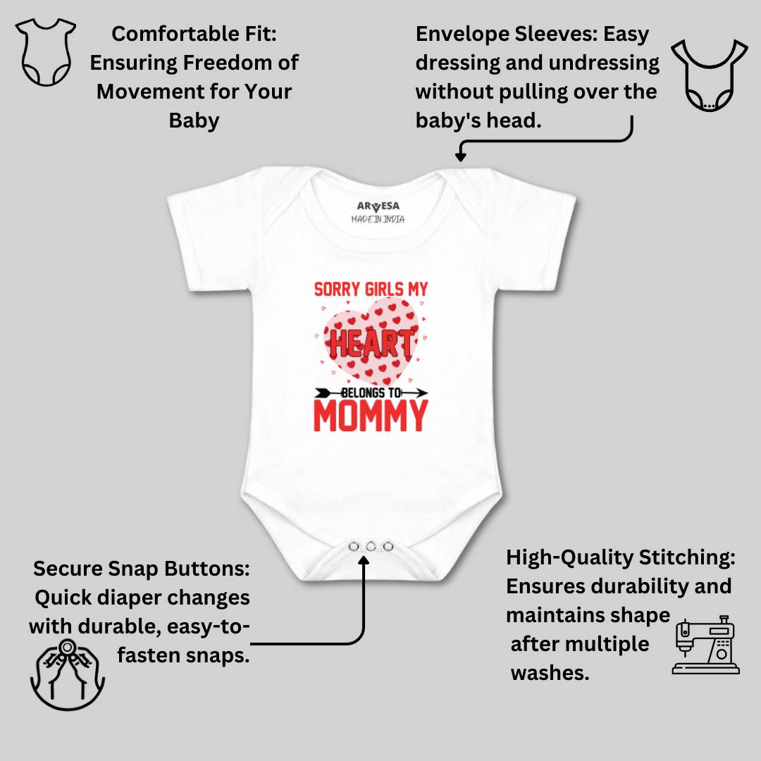 Arvesa Design-654 Valentine My First Baby Boy and Baby Girl Dress .