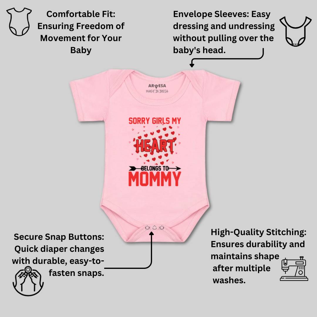 Arvesa Design-654 Valentine My First Baby Boy and Baby Girl Dress .