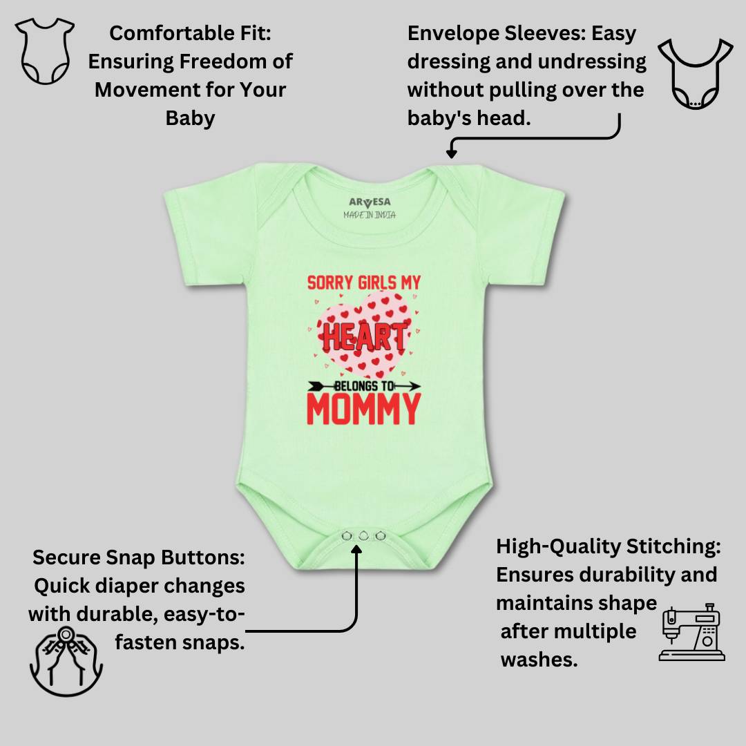 Arvesa Design-654 Valentine My First Baby Boy and Baby Girl Dress .