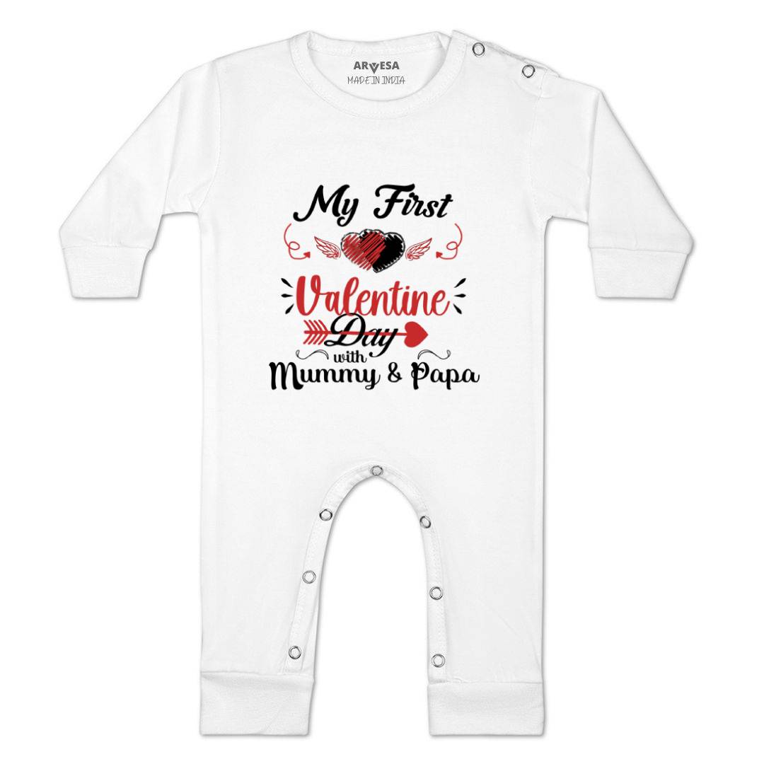 Arvesa Design-697 Valentine My First Baby Boy and Baby Girl Dress .