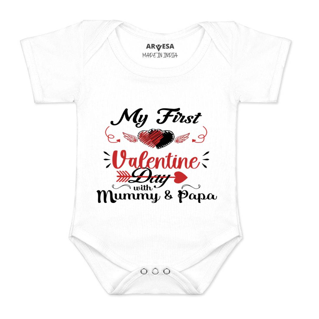 Arvesa Design-697 Valentine My First Baby Boy and Baby Girl Dress .