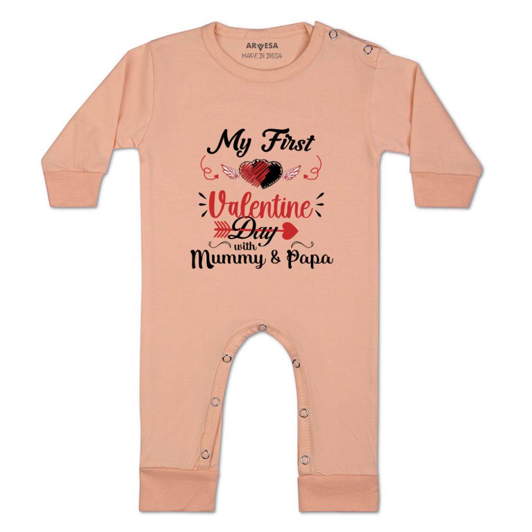 Arvesa Design-697 Valentine My First Baby Boy and Baby Girl Dress .