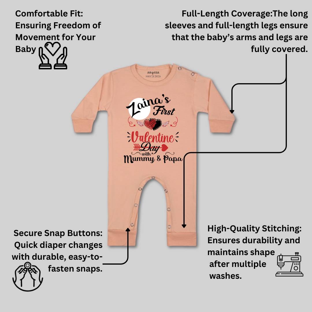 Arvesa My First Valentine Baby Boy & Girl Dress