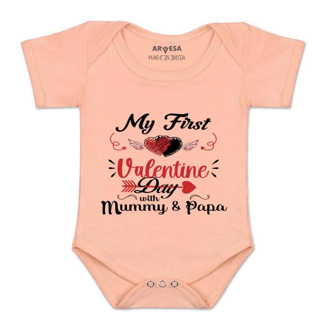 Arvesa Design-697 Valentine My First Baby Boy and Baby Girl Dress .