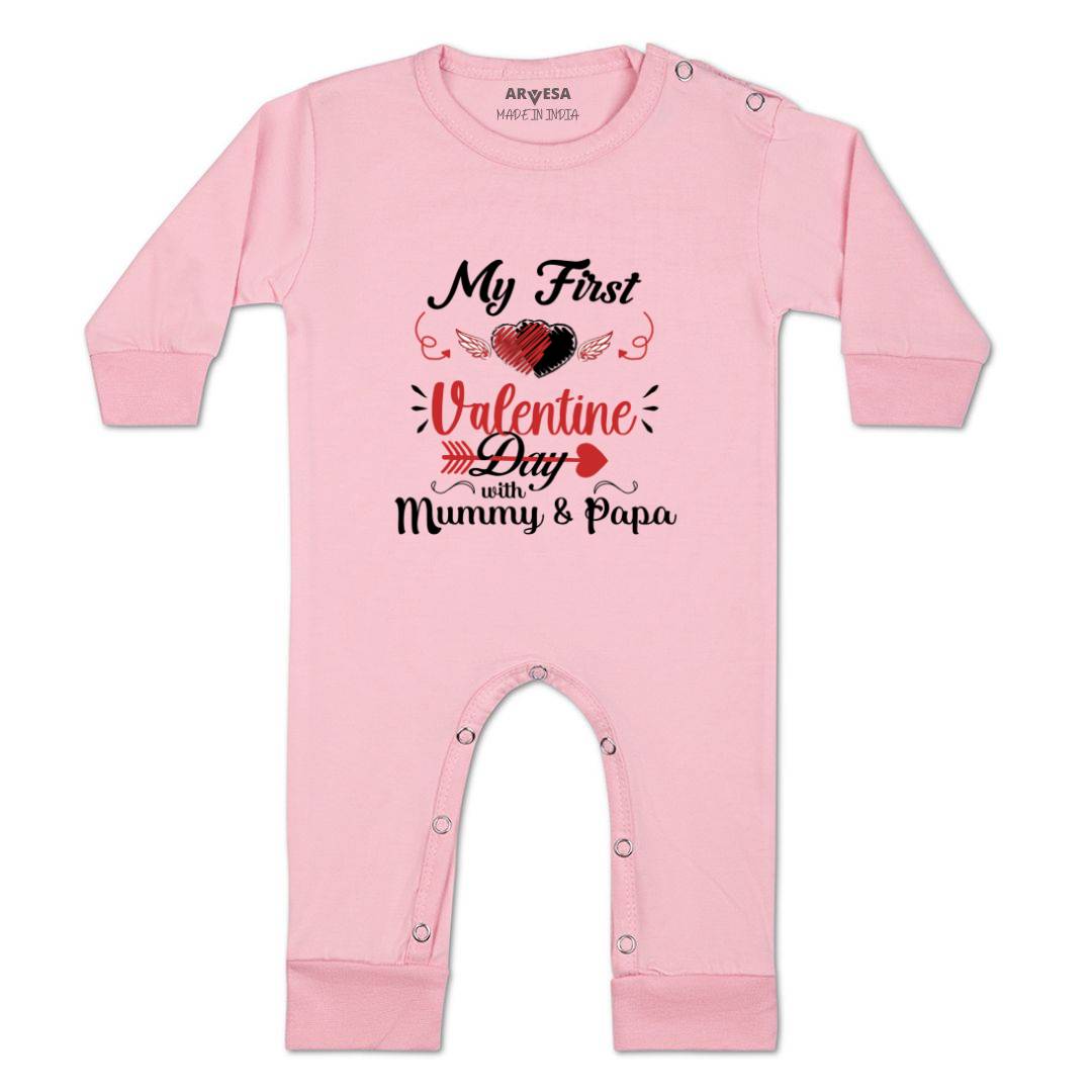 Arvesa Design-697 Valentine My First Baby Boy and Baby Girl Dress .