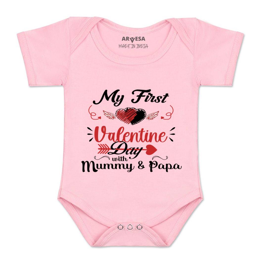 Arvesa Design-697 Valentine My First Baby Boy and Baby Girl Dress .