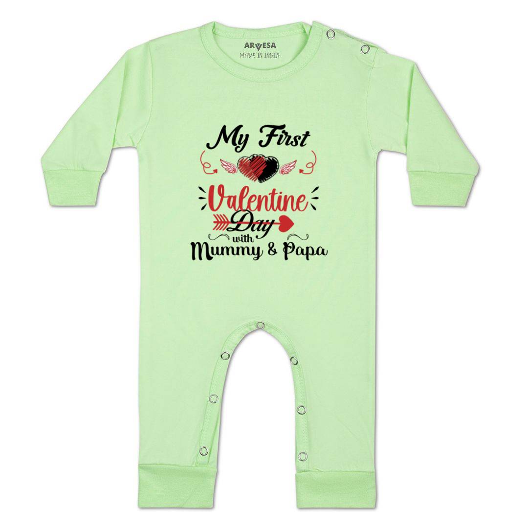 Arvesa Design-697 Valentine My First Baby Boy and Baby Girl Dress .