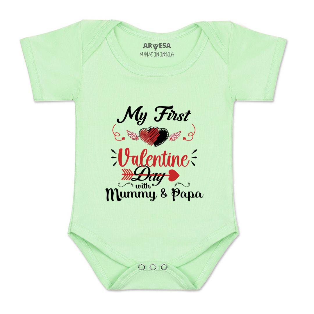 Arvesa Design-697 Valentine My First Baby Boy and Baby Girl Dress .