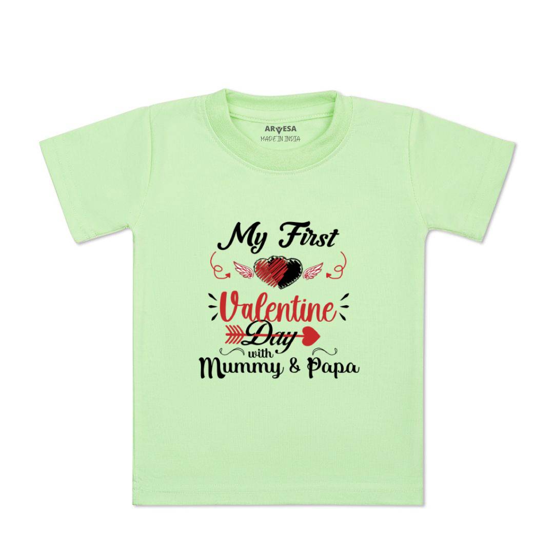 Arvesa Design-697 Valentine My First Baby Boy and Baby Girl Dress .