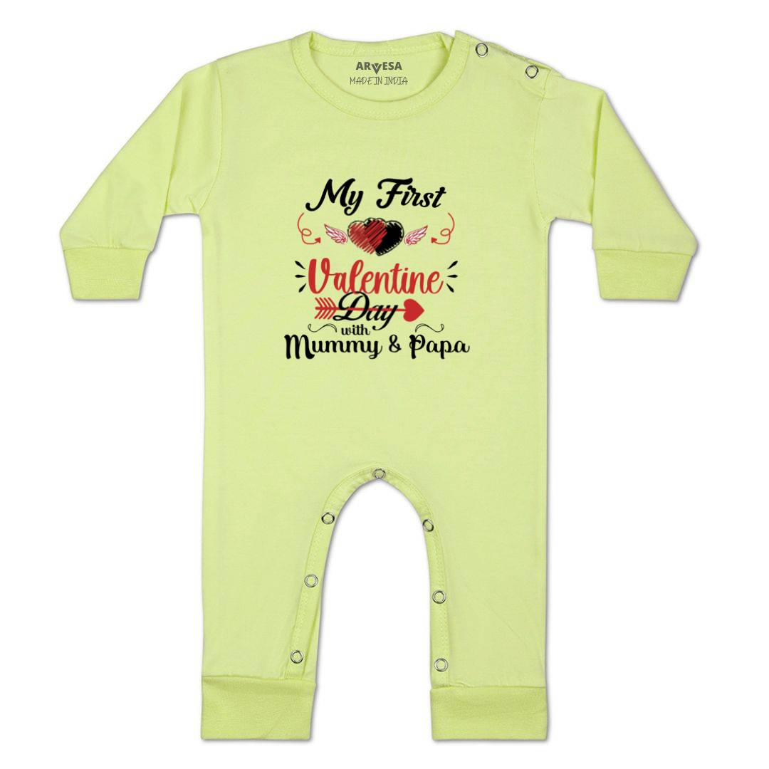 Arvesa Design-697 Valentine My First Baby Boy and Baby Girl Dress .