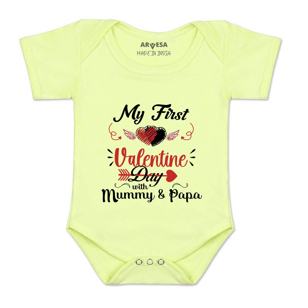 Arvesa Design-697 Valentine My First Baby Boy and Baby Girl Dress .