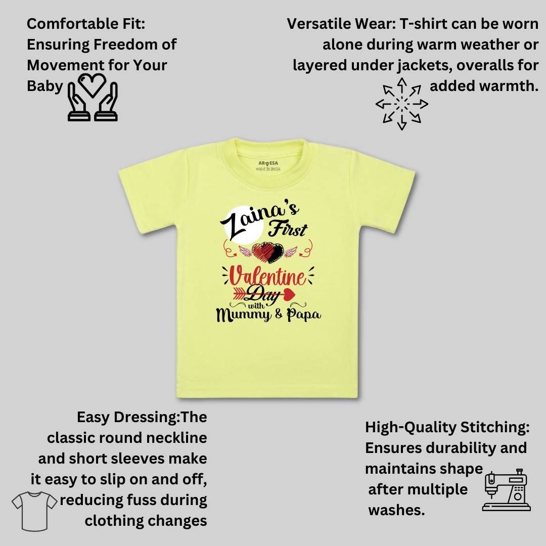 Arvesa My First Valentine Baby Boy & Girl Dress