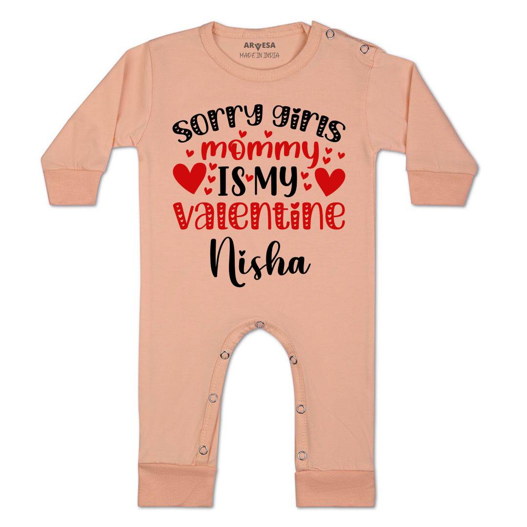 Arvesa Sorry Girls Mommy Is My Valenti Baby Boy & Girl Dress