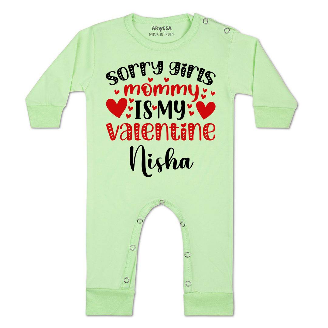 Arvesa Sorry Girls Mommy Is My Valenti Baby Boy & Girl Dress
