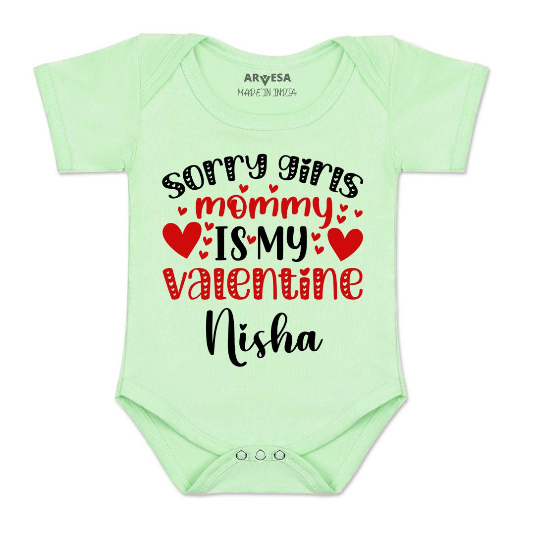 Arvesa Sorry Girls Mommy Is My Valenti Baby Boy & Girl Dress