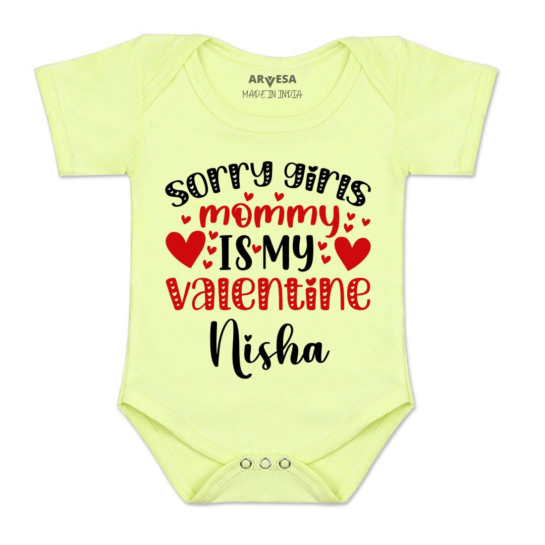 Arvesa Sorry Girls Mommy Is My Valenti Baby Boy & Girl Dress