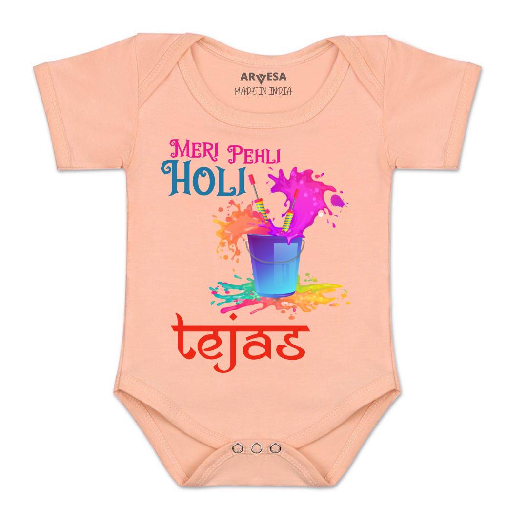 Arvesa Meri Pehli Holi Baby Boy & Girl Dress