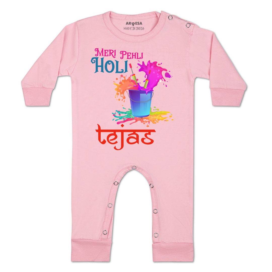 Arvesa Meri Pehli Holi Baby Boy & Girl Dress