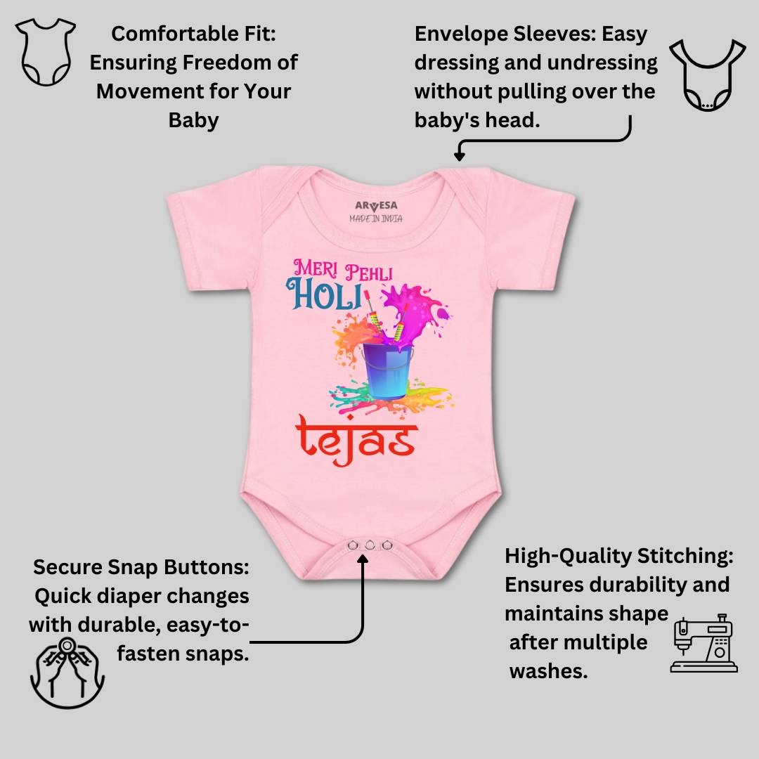 Arvesa Meri Pehli Holi Baby Boy & Girl Dress