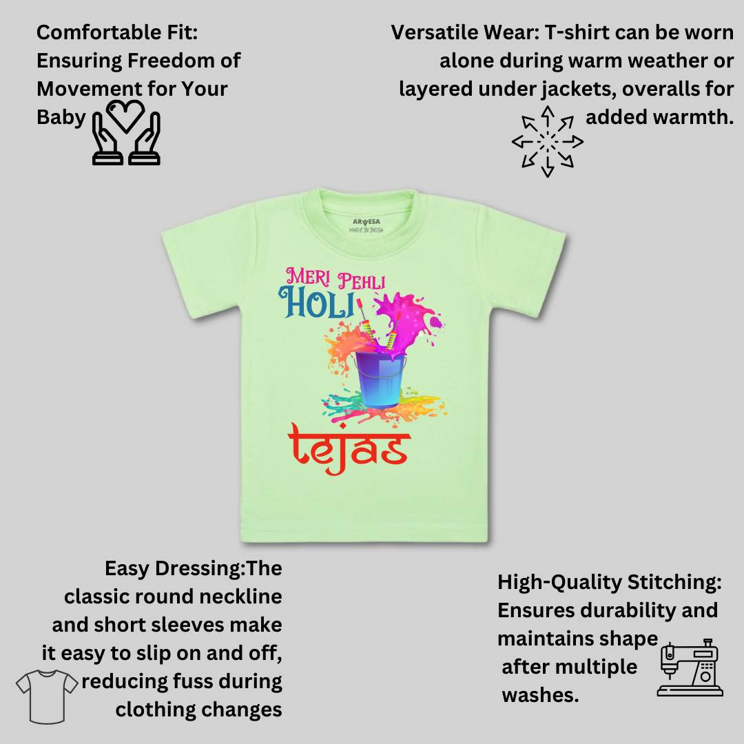Arvesa Meri Pehli Holi Baby Boy & Girl Dress