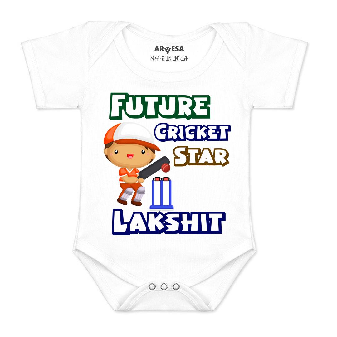 Arvesa Future Cricket Star Baby Boy & Girl Dress