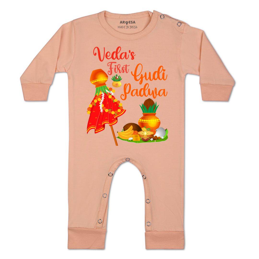 Arvesa My First Gudi Padwa Baby Boy & Girl Dress