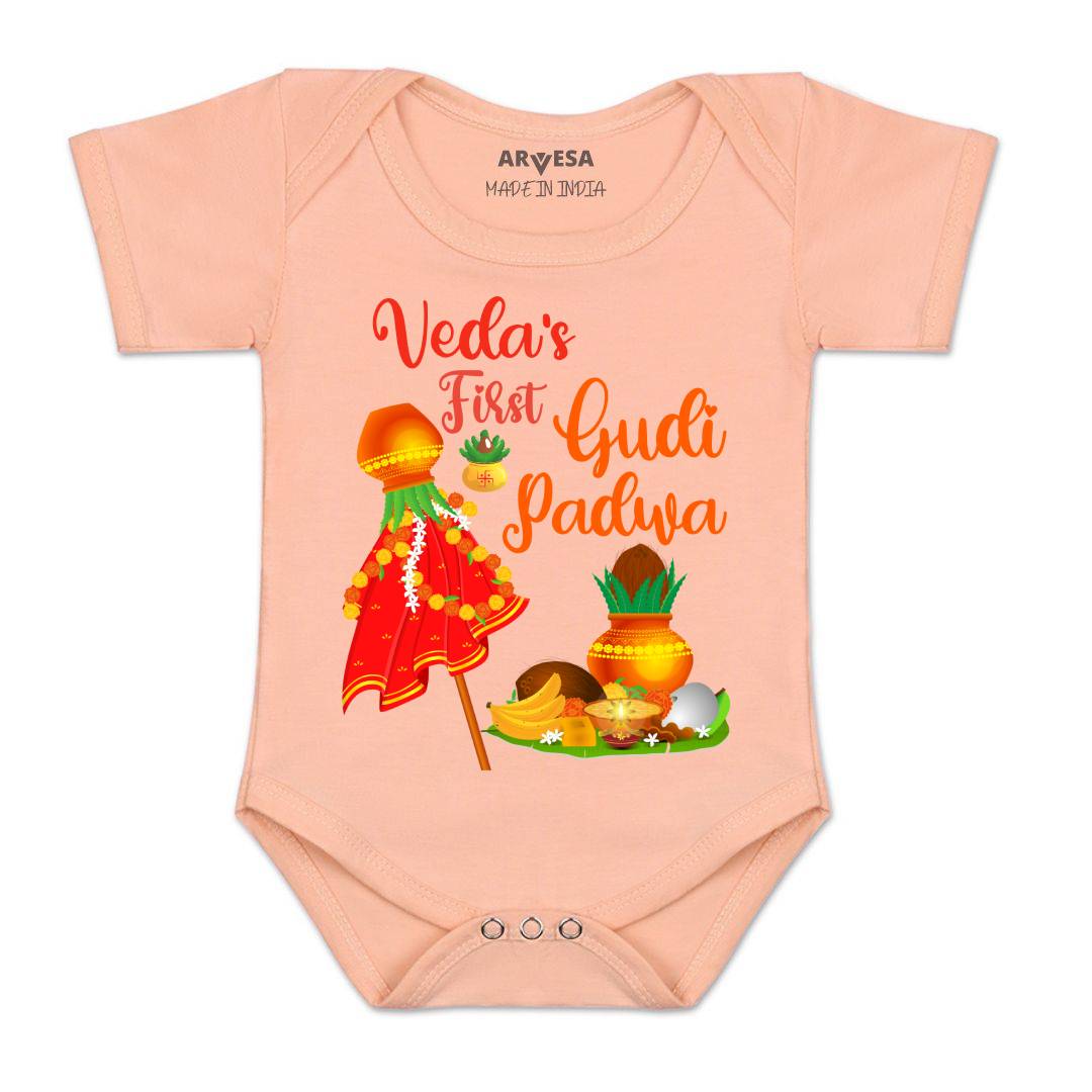 Arvesa My First Gudi Padwa Baby Boy & Girl Dress