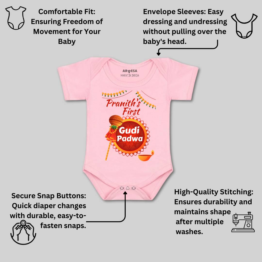 Arvesa My First Gudi Padwa Baby Boy & Girl Dress