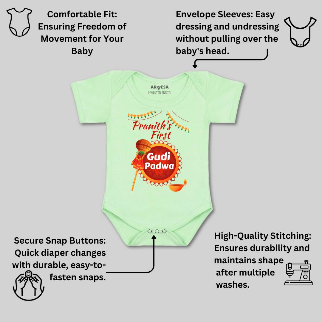 Arvesa My First Gudi Padwa Baby Boy & Girl Dress