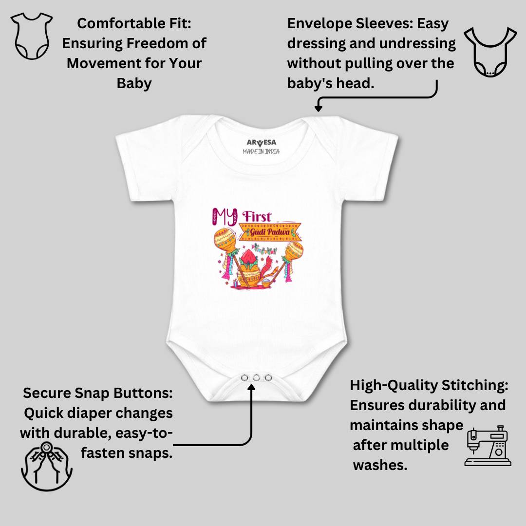Arvesa Design-785 Gudi Padwa My First Baby Boy and Baby Girl Dress .
