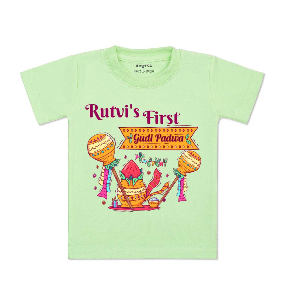 Arvesa My First Gudi Padwa Baby Boy & Girl Dress
