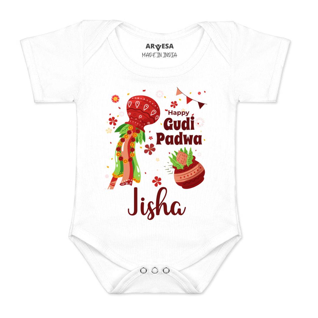 Arvesa Happy Gudi Padwa Baby Boy & Girl Dress