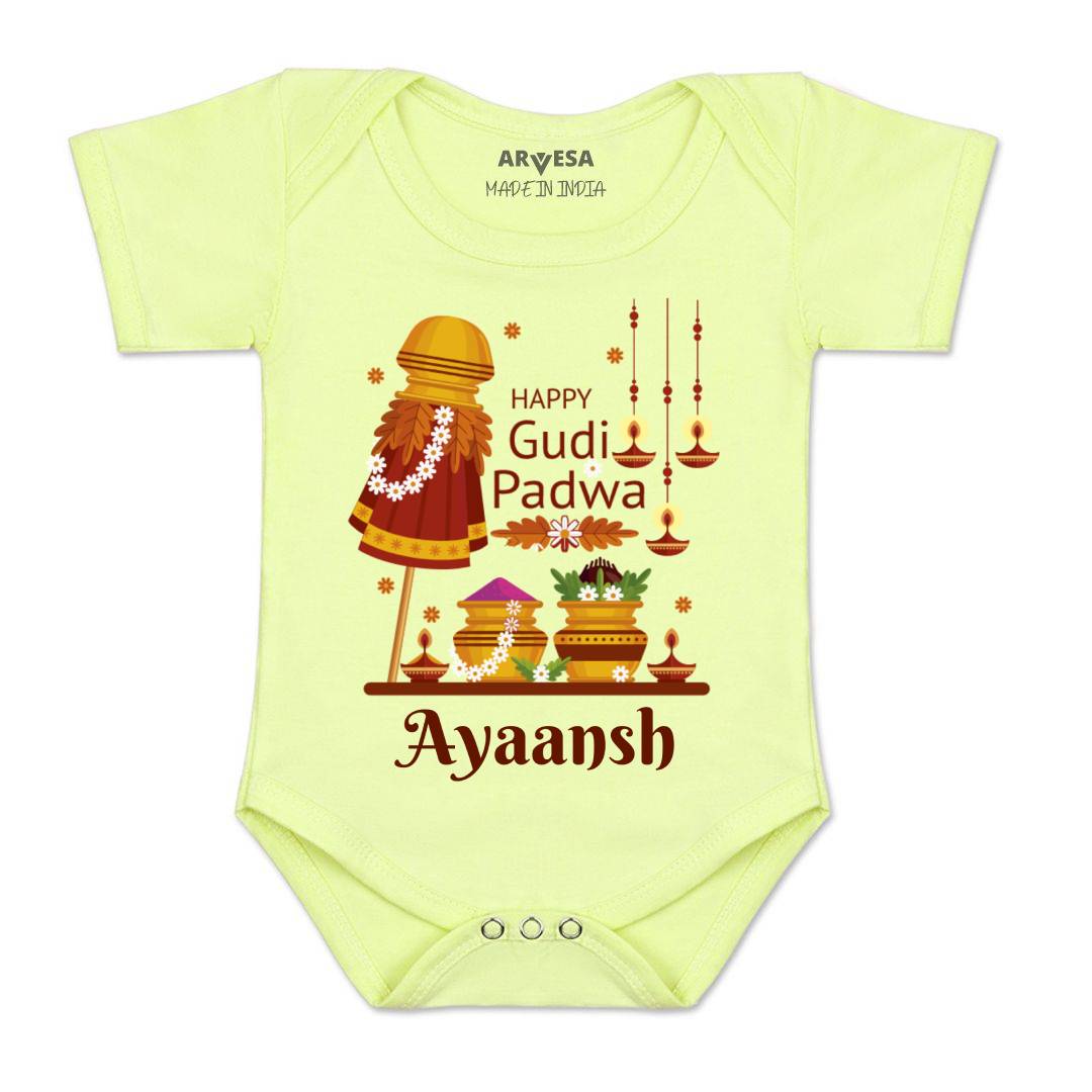 Arvesa Happy Gudi Padwa Baby Boy & Girl Dress